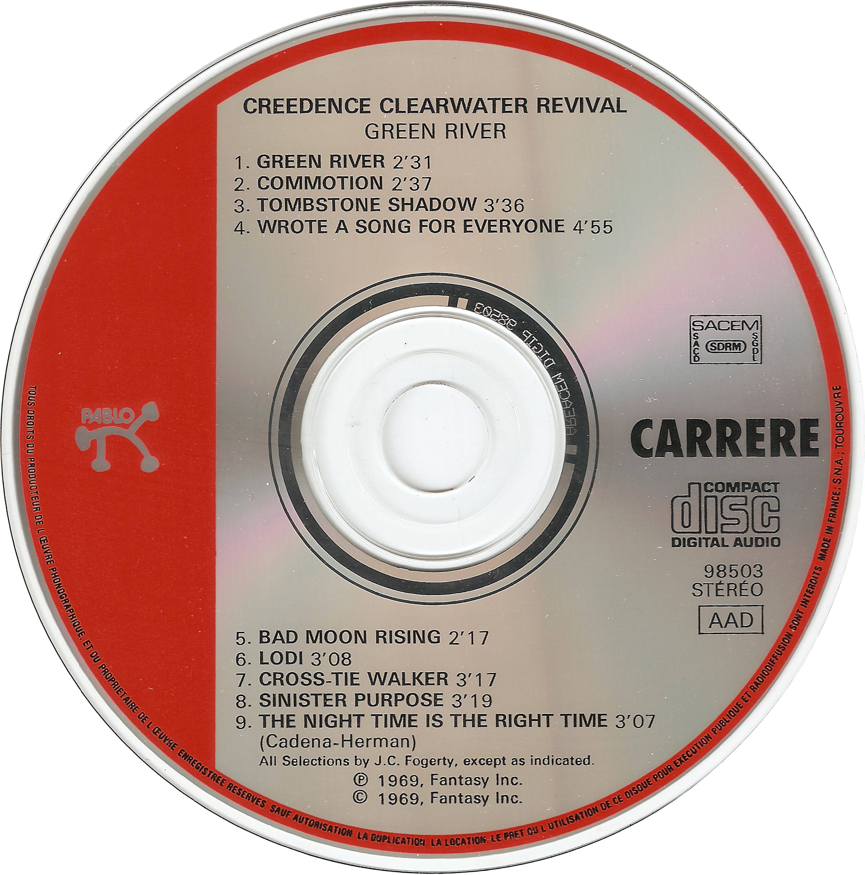 Creedence Clearwater Revival Green River : CD FR